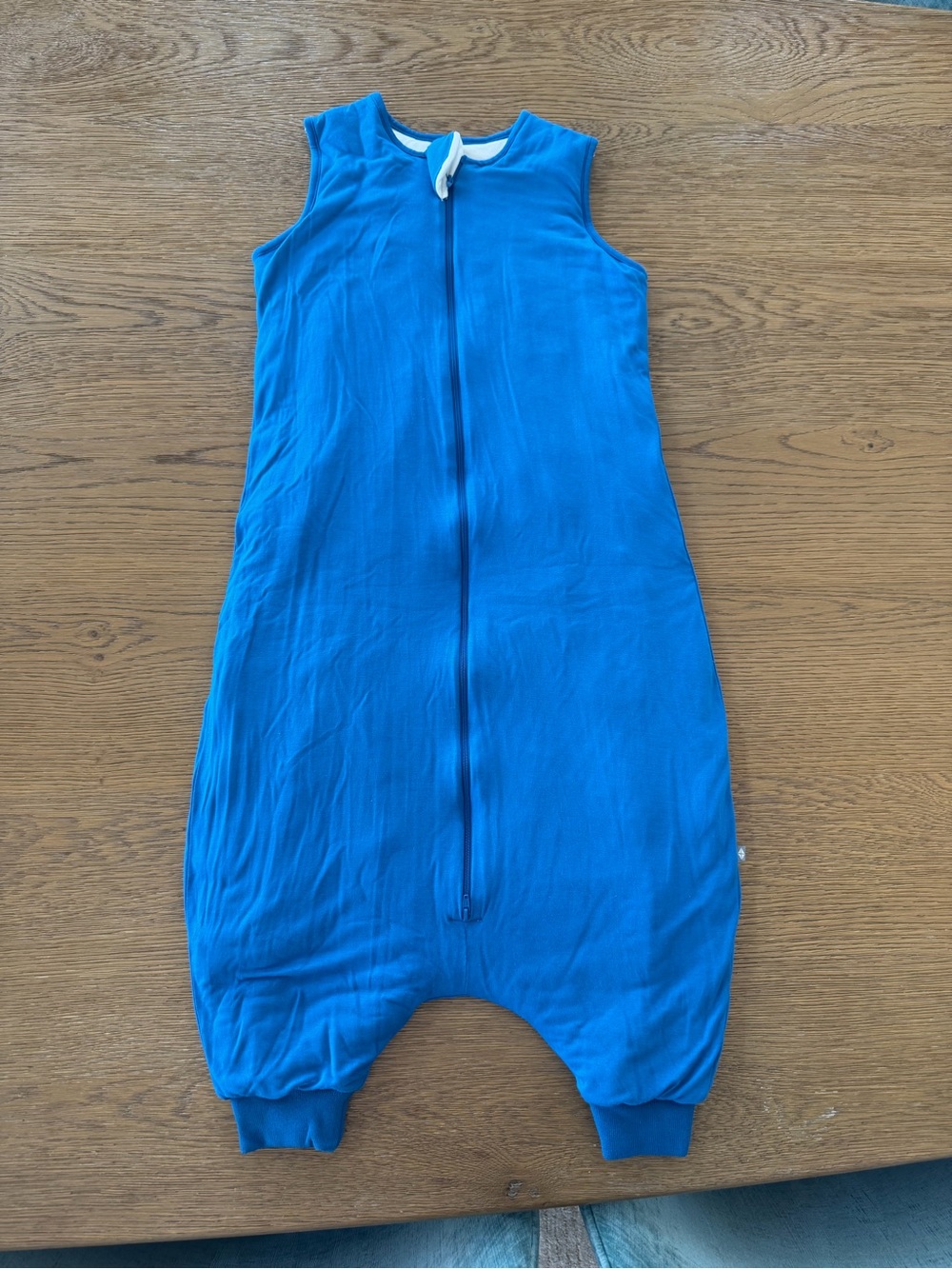 Blue Sleeveless Kyte Baby Sleep Sack Walker One-Piece